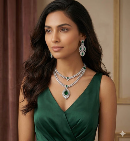Paramsundari Statement Necklace Set